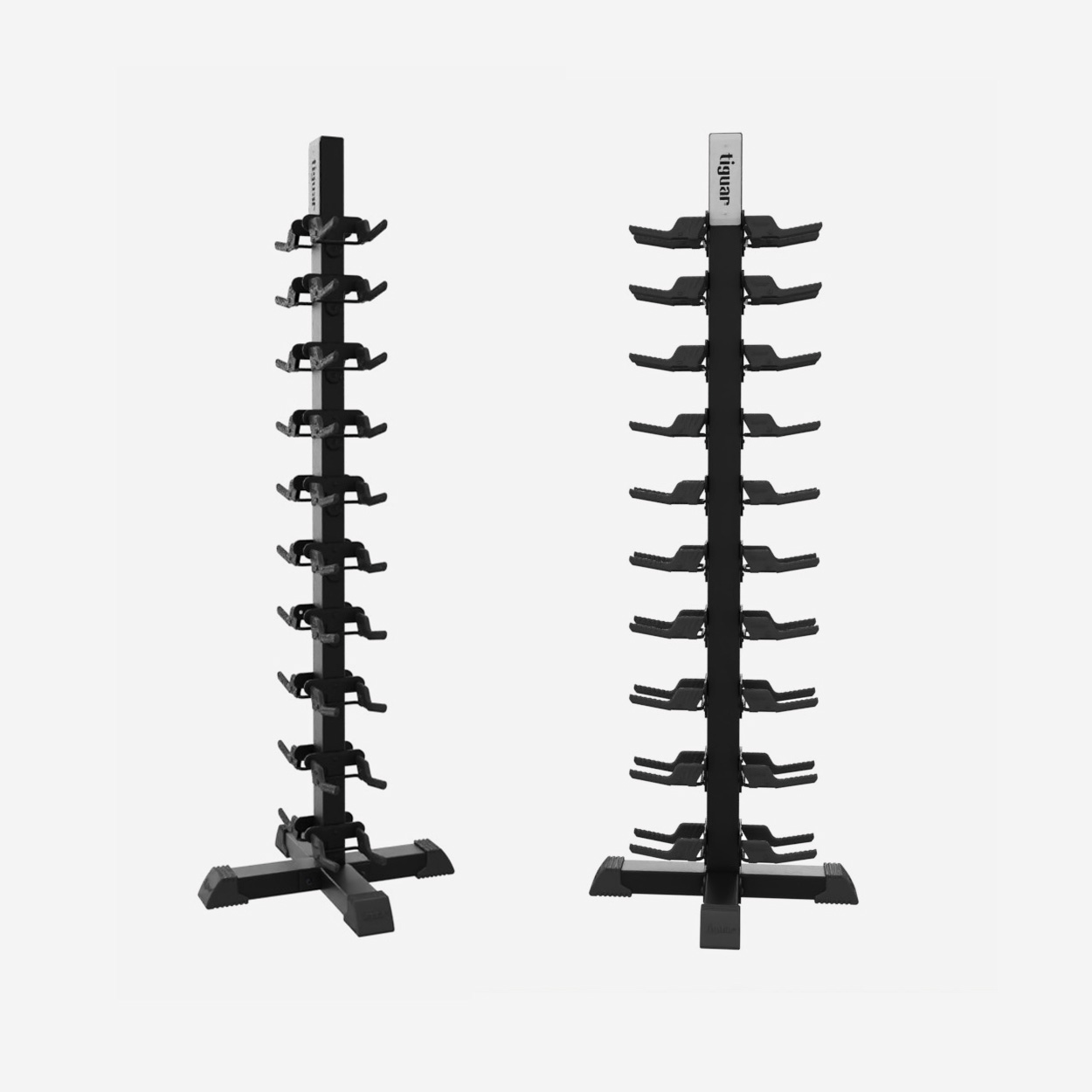 tiguar 1-10kg PU dumbbell rack 